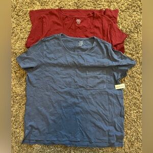 Old Navy Womens knit pocket tshirts